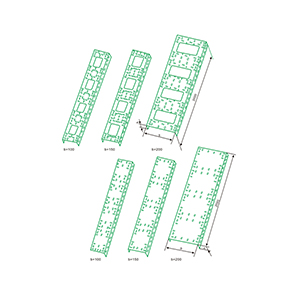XQJ-ZH-01A、B組合式電纜橋架